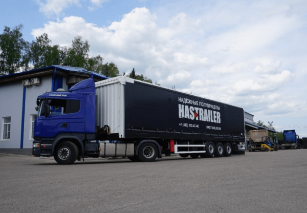 Полуприцеп HASLINER шторный с закладными под коники