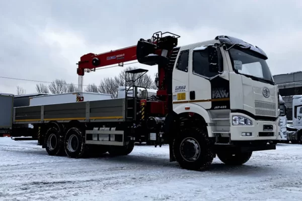 Кран-манипулятор FAW Kanglim KS1256 6х6
